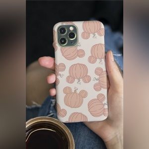 Peach Mickey Pumpkin IPhone 15pro Max MagSafe Case